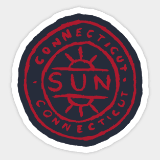 Connecticut Suuuun 08 Sticker